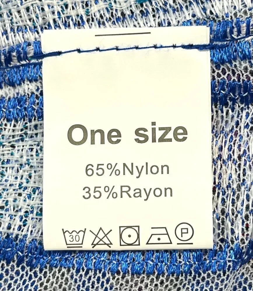 Chic Bohemian Crochet Floral Kimono Cardigan Beach Cover-Up Multicolor - Picture 11 of 12